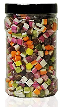 Dolly MIXTURES 1.2kg Sweet Jar – A Personalised Gift Jar Filled with Your Favourite Retro Sweets! (NO Label)