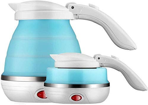 Bollitore elettrico pieghevole Bollitore elettrico da viaggio pieghevole leggero - Portatile - Silicone alimentare 0,5 litri Veloce Present
