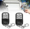 Gobesty 2 Pezzi Telecomando Duplicatore Wireless Remoto Universale 433 Mhz, Portachiavi Telecomando per Clonazione Per Cancelli, Antifurti, Allarmi, Porte, Basculanti Etc