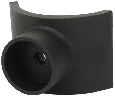 Sadel Adapter för Flaska Sadel för Höghållfast Hydraulisk Lyftaxel för 3 tum Rör Svart