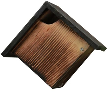 Totority 1pc Wooden Parrot Nesting Box Metal Knob Bird Breeding House for Parrots Incubation Case for Garden Decor and Pet Birds