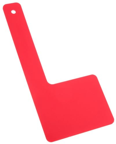 HEMOTON Drapeau de Boîte aux Lettres en Acrylique Rouge Vif, Grand Format, Pivotant à 360° pour Boîte aux Lettres Extérieure, Accessoire de Remplacement Robuste et Compatible, Kit