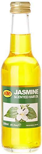 Huile pour cheveux KTC parfumée au jasmin, pour des cheveux hydratés et sains, 250 ml