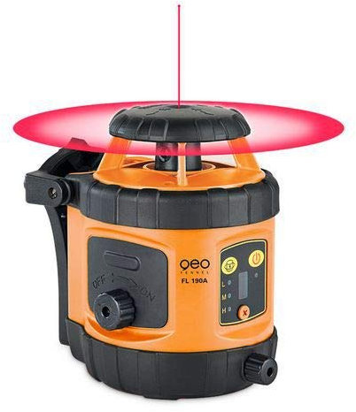 Geo-Fennel FL 190A Livella laser rotante, automatica, portata di 400 m, autonomia di 20 ore