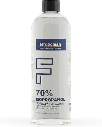 isopropanol/alcohol isopropílico 70% 1000ml / 1L | cosméticamente puro | Solución sin fragancias ni colorantes | claro