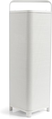 Escape P9 Outdoor Bluetooth Lautsprecher (IPX4 wetterfest, 100 Watt, 16h Akkulaufzeit, kabellos, tragbar) Weiß - HiFi für Ihren Garten