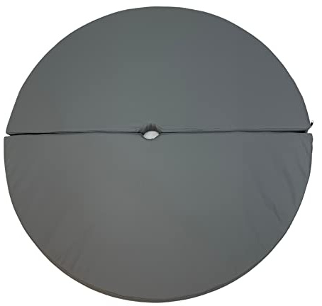 FORTISLINE Tapis de Protection Pole Dance Pliable 120 cm – Tapis de Réception en Similicuir avec Housse Amovible – Épaisseur 5 cm pour Entraînement Pole Dance et Fitness