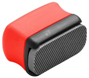 Denibbing - Lima per vernice, per rimuovere rapidamente le imperfezioni della vernice, mini lama a due lati per riparare la vernice ritenuta, macchie su auto, tavole da disegno (rosso)