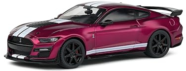 1:43 Shelby Mustang GT500 Purple W/White Stripes 2020