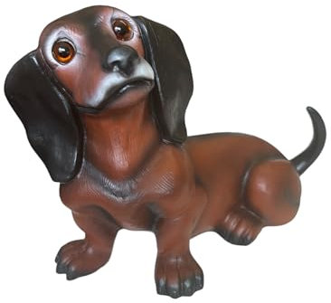 Sparfroh Gartenfigur Dackel Dachshund