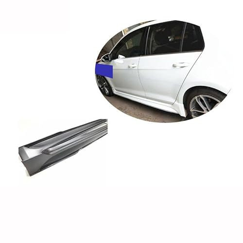 THOMIX Auto Seitenschweller für VW Golf 7 2014-2017, Seitenschweller Splitter Lip Winglet Diffusor, Auto Seitenrock, Trittbretter Seitenschweller, Auto Zubehör