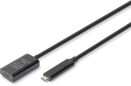 DIGITUS Aktives USB 3.2 Gen2 Verlängerungskabel – 5 m – 10 Gbit/s