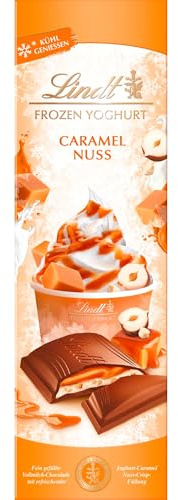 Lindt Schokolade | FROYO Caramel-Nuss, 100g Tafel, Geschenk