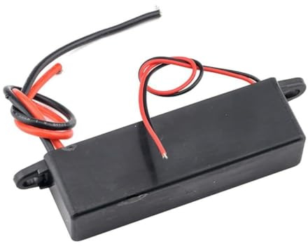 URPIZY Generatore ad alta tensione da 20000 V per sistemi elettrostatici Spr¨¹h, ingresso DC12 V, 15 C20 kV regolabile, 5 W, alloggiamento ABS, dimensioni 60 ¡Á 70 ¡Á 30 mm