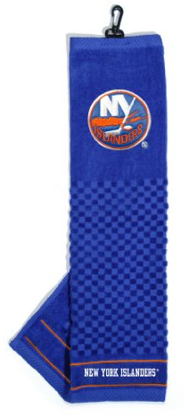Team Golf NHL Embroidered Golf Towel, Checkered Scrubber Design, Embroidered Logo