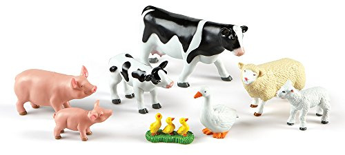 Learning Resources Riesen-Bauernhoftiere „Tiermütter und Tierbabys“