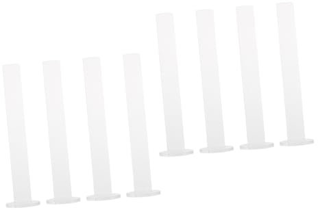 NUOBESTY 2 Sätze Acryl-klebebandhalter Anzeige Bänder Dichtungsband Halterungen Für Regalbretter Acryl Steht Für Washi Tape Abnehmbarer Bandhalter Regale Aus Acrylband 4 Stück * 2