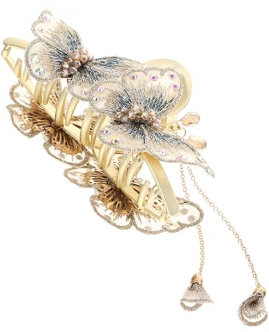 GALPADA Agarre De Pelo De Pinza De Doble Cabello Accesorio De Para Niña Material De Decoración De Fiesta