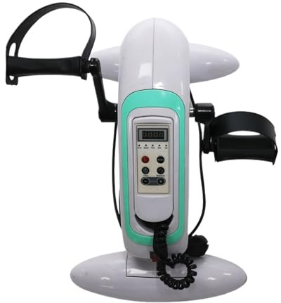 Bicicleta Estática con Control Electromagnético, Ejercitador De Pedal For El Hogar, Gimnasio, Fitness Aeróbico, Máquina Entrenamiento Elíptico Eléctrico Paso A Alivia La Fatiga