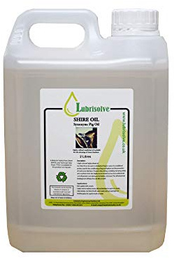 Lubrisolve 2 litres 100% Pure Shire Oil (Pig Oil)