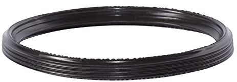 Ostendorf HTsafe - Anello di ricambio per labbro DN 110 mm, tubo HT, colore: Nero