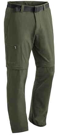 Maier Sports Tajo, Pantalon de randonnée pour Homme, Pantalon Outdoor déperlant pour Le Trekking et la randonnée, Fonction T-Zip-Off Pratique, sans PFC, MSTRETCH Pro 4 et Dryprotec