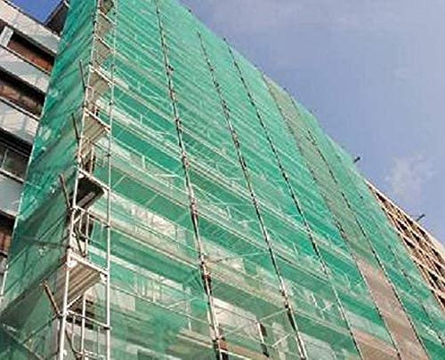 Ferretelix® Filet Moustiquaire pour Échafaudage 7 M x 20 M | Protection Façades et Chantiers | Couleur Verte | Haute Résistance et Durabilité | Usage Professionnel et Domestique