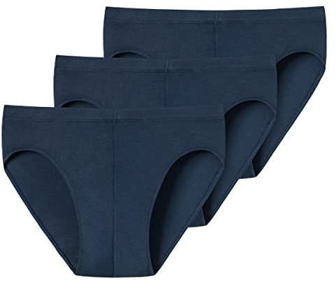 uncover by Schiesser - Mini Slip/Unterhose - 3er Pack (L Dunkelblau)