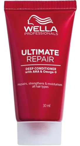 Wella Professionals – Wella Ultimate Repair Conditioner – reparierende Haarspülung mit AHA und Omega 9 – Wella Spülung für strapaziertes Haar – 30 ml