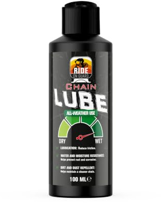 Ride Guard - Wet Chain Lube Bicycle Lubricant, Suitable for All Types of Bikes - 100ml