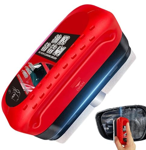 120 ml di vetro per auto per la rimozione di pellicola di olio per | parabrezza, pellicola di olio, detergente per vetri per auto, pellicola di olio, spazzola per la pulizia del parabrezza auto