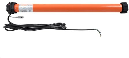 3T-MOTORS Funk-Rollladenmotor 3T45-20RX (Zugkraft 20 Nm/40 kg) für 60 mm 8kant Rollladenwelle (SW60), mit mechanischen Endschaltern, bidirektional, Rollladenantrieb