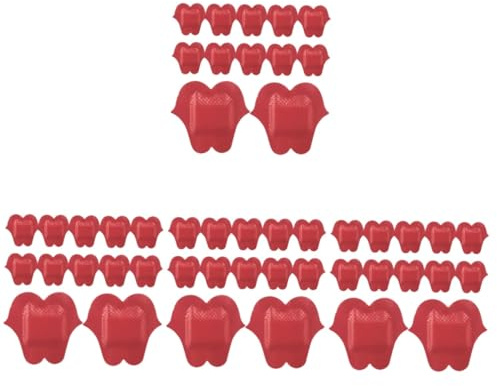 Ipetboom 4 Juegos Para Heridas Llagas Vendas Cicatriz Espinilla Tiras Nasales Pegamento Medico Cinta De Kinesiología Portátil Rojo Educación Física 50 Uds * 4