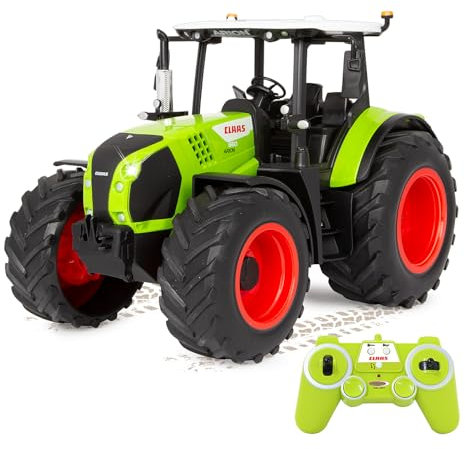 JAMARA 405350 Claas Arion 660 1:16 2,4GHz - Spielzeug Traktor ferngesteuert, RC Traktor für Kinder, Geschenk für Kinder, Detailgetreues Design, Motorsound, Demomodus