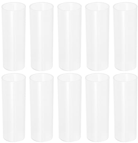 Veemoon Lot De 20 Tubes Isolants En Plastique Pour Batterie 18650 26650 Manchons De Protection Pour Batteries De Lampe Torche Isolation Contre La Chaleur Et Court-Circuit