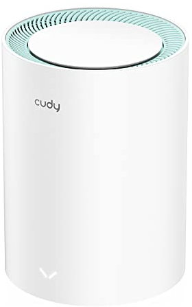 Cudy Sistema Wi-Fi Dual Band AX1500 WiFi 6 Mesh, Sostituisce Router ed Estensori, Copre Fino a 1000 mq, 3 Porte Gigabit per unità, Supporta il Backhaul Ethernet, Confezione da 1