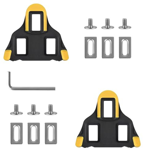 1 Paar Cleats für Fahrradschuhe rutschfest Cleats Fahrrad für Shimano SPD Pedale Rennrad Cleats für Shimano SPD SL Für MTB Pedalplatten,Rennräder und Indoor-Bikes