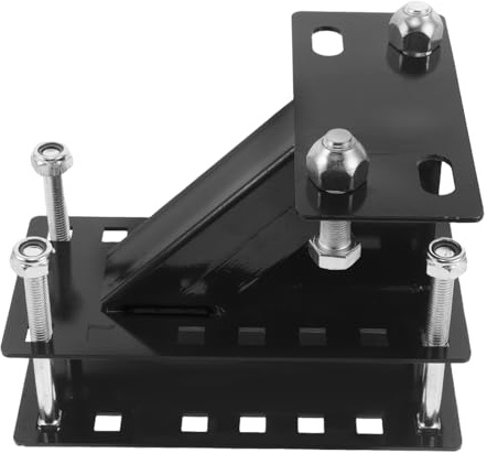 LOORGVEL Support de Roue de Secours en Acier Renforcé, pour Remorque Utilitaire et Camionnette, Porte-roue de Secours Robuste Mécanisme de Verrouillage Sécurisé, pour Stockage et Transport
