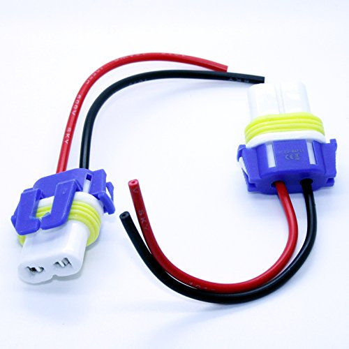 LED-Mafia 2X HB4 9006 P22d LAMPENFASSUNG Halogen Lampen Fassung Keramik Stecker Kabel Sockel 12V