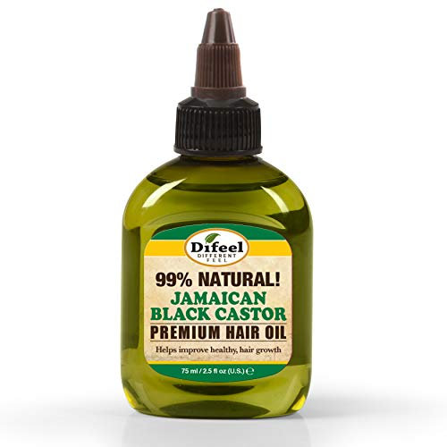 Difeel 99% Natural Premium Hair Oil - Jamaican Black Castor Oil 75 ml