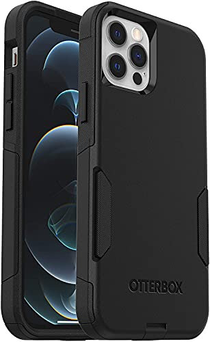Otterbox Commuter Coque pour iPhone 12/iPhone 12 Pro, Antichoc, Anti-Chute, Protection, supporte 3 x Plus de Chutes Que la Norme Militaire, antimicrobien, Noir