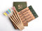 Lot de 5 brosses à dents en bambou | Poils moyens pour adultes | Manche en bois naturel biodégradable | Durable | Végétalien | Bio | Emballage sans plastique | Design britannique | Brosse à dents rose