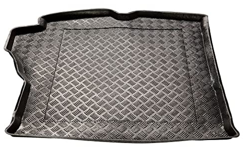M MOTOS Tapetes de PE para maletero apata para Renault Laguna II 2001-2007 Mejore la comodidad de su viaje con la resistente alfombrilla para el maletero del coche, que protege contra la suciedad y el