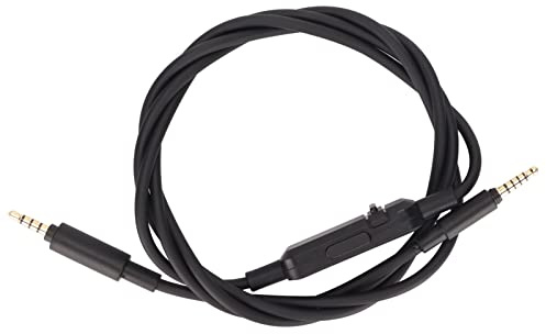 Nicoone Remplacement du câble du casque Cordon de remplacement du casque pour MMX 300 2nd Gen 1.3m/4.3ft