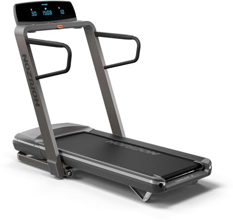 Horizon Fitness Laufband Omega Z Dark Edition mit neuartigem Rahmendesign für mehr Lauffreiheit und herzfrequenzbasierter PulseTrain Technology