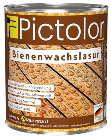 Pictolor® Bienenwachslasur 0,75 Liter