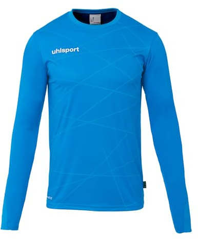 Uhlsport Homme Prediction Maillot De Gardien But Shirt, Bleu Fluo, XL EU