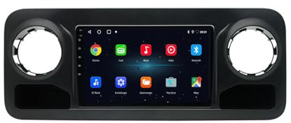 AHD GPS Sat NAV Navigation Navigator Canbus Autoradio CarPlay & Android Kompatibel mit Mercedes-Benz Sprinter B907 B910/Tourer Bus/Kasten B909 311 314 315 316 317 318 (Only Autoradio)