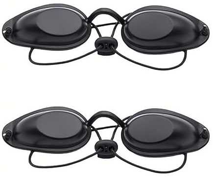KGDUYC 2pcs Occhiali Infrarossi, Occhialini Solarium, Occhialini Sole, Occhiali Protettivi Laser Occhiali Di Sicurezza Occhiali Di Protezione per Beauty Clinic,occhialini sole abbronzatura