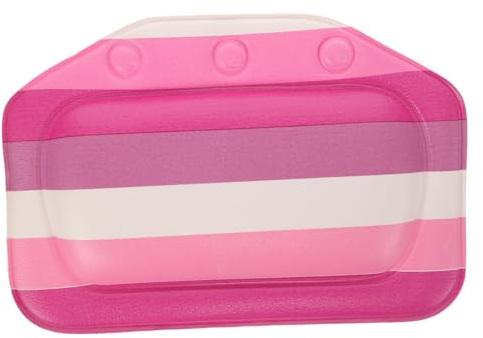 Yardenfun Almohada Bañera Antideslizante con Ventosas Cojín Ergonómico para Cuello y Espalda para SPA y Familiar